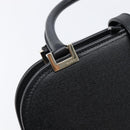 GUCCI Jackie Hand Bag Leather Black Silver 002 1071 Auth mr3297A-14