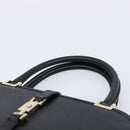 GUCCI Jackie Hand Bag Leather Black Silver 002 1071 Auth mr3297A-8
