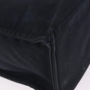 HERMES Fourre ToutGM Hand Bag Canvas Navy Silver Auth mr3303-12