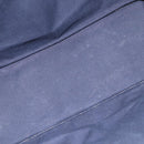 HERMES Fourre ToutGM Hand Bag Canvas Navy Silver Auth mr3303-16
