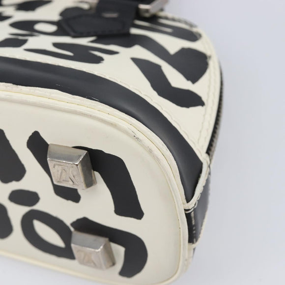 LOUIS VUITTON Monogram Graffiti Alma PM Hand Bag M92177 LV Auth mr3304V