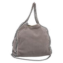Stella McCartney Falabella Bag Polyester Gray Silver 371223 Auth mr3305A-1