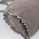 Stella McCartney Falabella Bag Polyester Gray Silver 371223 Auth mr3305A-15