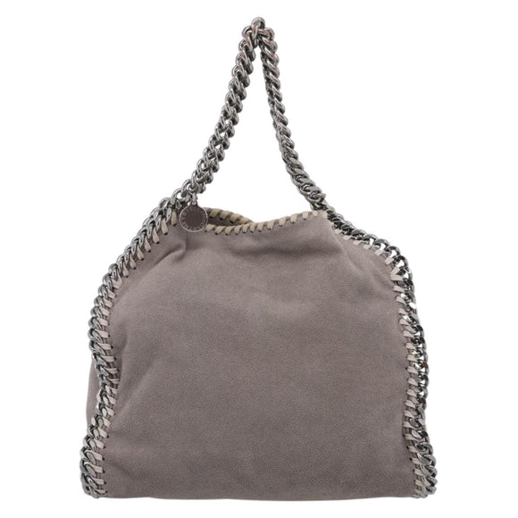 Stella McCartney Falabella Bag Polyester Gray Silver 371223 Auth mr3305A