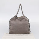 Stella McCartney Falabella Bag Polyester Gray Silver 371223 Auth mr3305A-24