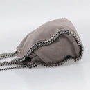 Stella McCartney Falabella Bag Polyester Gray Silver 371223 Auth mr3305A-4