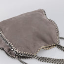 Stella McCartney Falabella Bag Polyester Gray Silver 371223 Auth mr3305A-6
