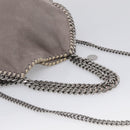 Stella McCartney Falabella Bag Polyester Gray Silver 371223 Auth mr3305A-7