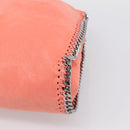 Stella McCartney Falabella Bag Polyester 2way Orange Silver Auth mr3307A-14