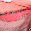 Stella McCartney Falabella Bag Polyester 2way Orange Silver Auth mr3307A-17