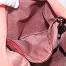 Stella McCartney Falabella Bag Polyester 2way Orange Silver Auth mr3307A-22