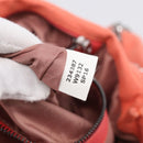 Stella McCartney Falabella Bag Polyester 2way Orange Silver Auth mr3307A-23
