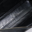 CHANEL Bowling Tote Bag Caviar Skin Black Silver CC Auth mr3311V-16