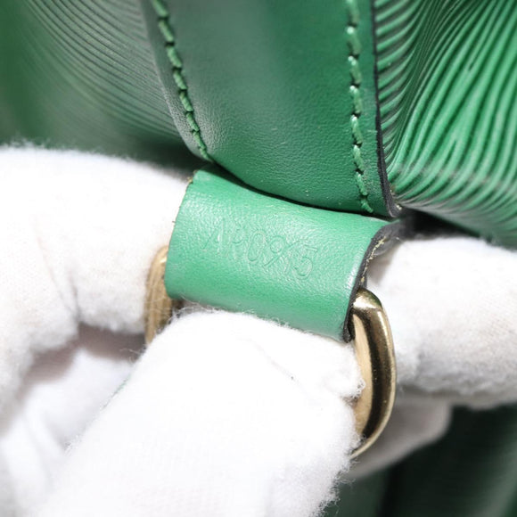 LOUIS VUITTON Epi Petit Noe Shoulder Bag Green M44104 LV Auth mr3314A