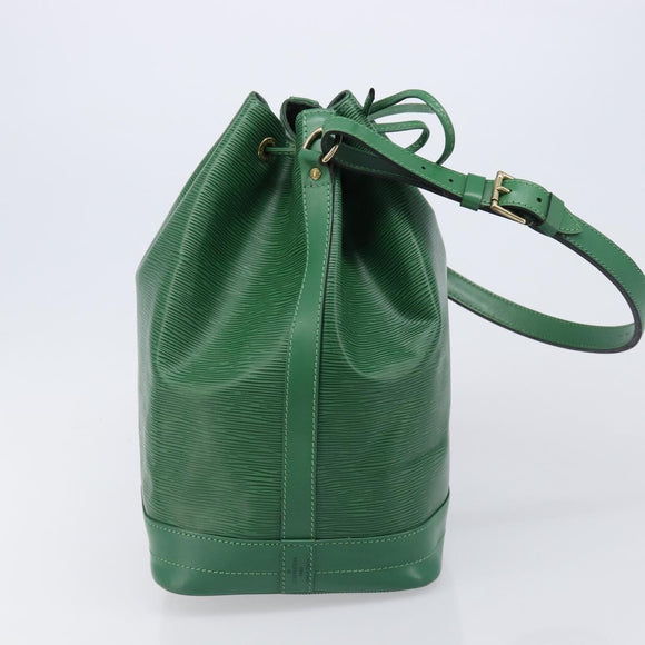 LOUIS VUITTON Epi Petit Noe Shoulder Bag Green M44104 LV Auth mr3314A