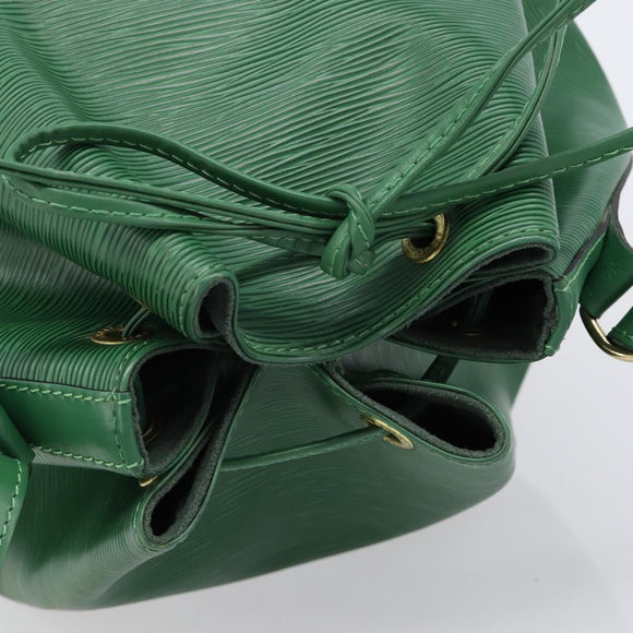 LOUIS VUITTON Epi Petit Noe Shoulder Bag Green M44104 LV Auth mr3314A
