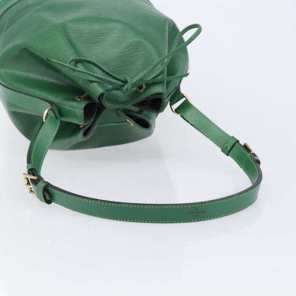 LOUIS VUITTON Epi Petit Noe Shoulder Bag Green M44104 LV Auth mr3314A
