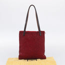 FENDI Tote Bag Beads Red Auth mr3315V-24