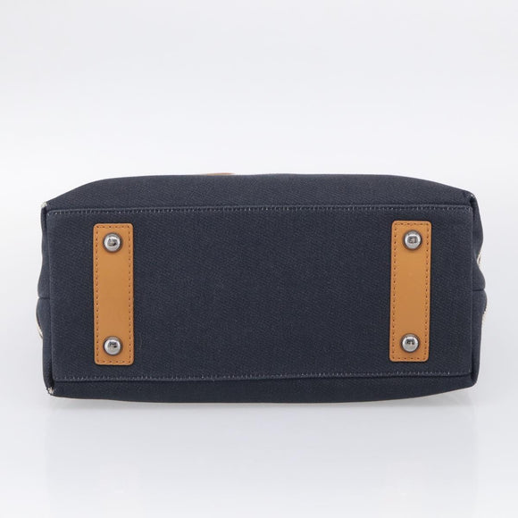 CHANELCoco Hand Bag Denim 2way Navy CC Auth mr3316V