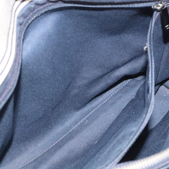 CHANELCoco Hand Bag Denim 2way Navy CC Auth mr3316V