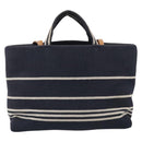 CHANELCoco Hand Bag Denim 2way Navy CC Auth mr3316V-3