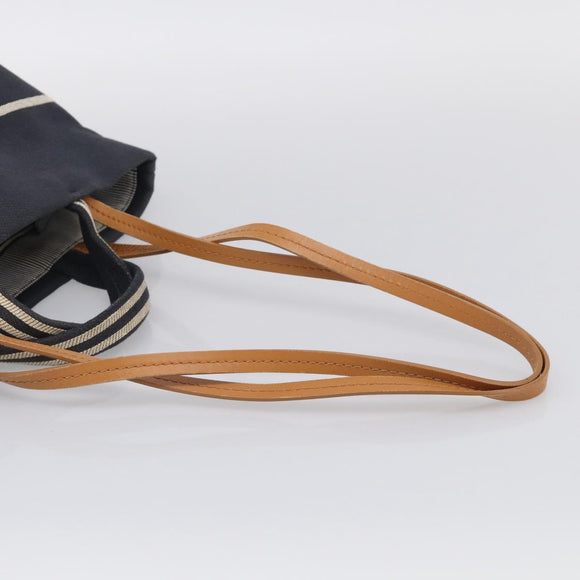 CHANELCoco Hand Bag Denim 2way Navy CC Auth mr3316V