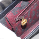 CHANEL Matelasse Chain Shoulder Bag Lamb Skin Black Gold CC Auth mr3319-23