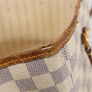 LOUIS VUITTON Damier Azur Neverfull MM Tote Bag N41605 LV Auth mr3320-18
