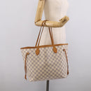 LOUIS VUITTON Damier Azur Neverfull MM Tote Bag N41605 LV Auth mr3320-29