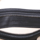 GUCCI GG Supreme Body Bag PVC Black Silver Auth mr3328V-24