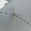 CELINE Horizontal Cabas Tote Bag Leather Light Blue Auth mr333-14