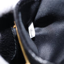Miu Miu Shoulder Bag Leather Black Gold Auth mr3332-22