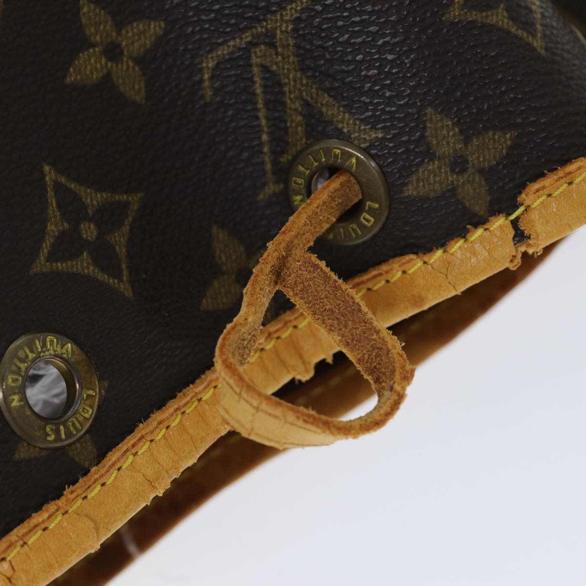 LOUIS VUITTON Monogram Petit Noe Shoulder Bag M42226 LV Auth mr335