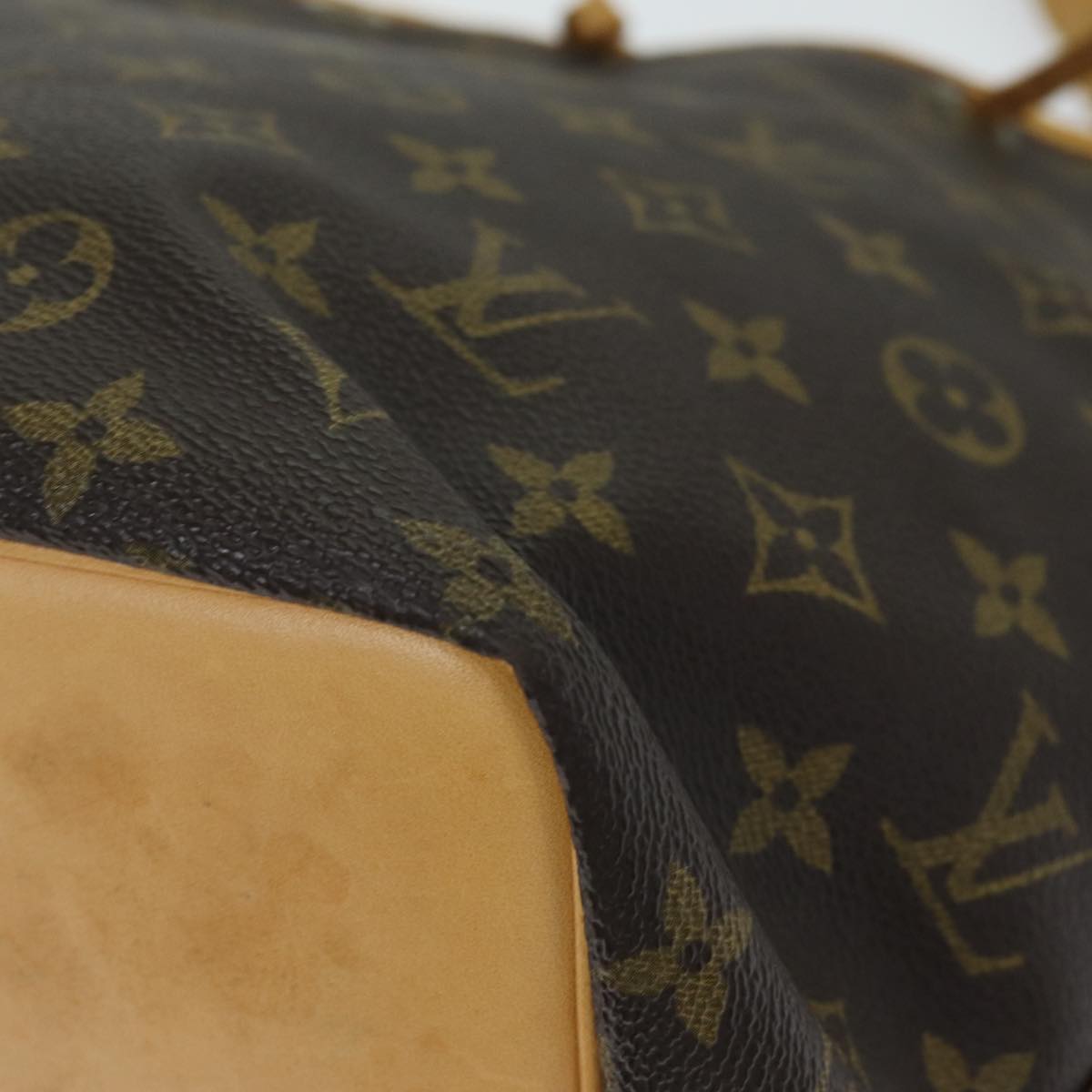 LOUIS VUITTON Monogram Petit Noe Shoulder Bag M42226 LV Auth mr335