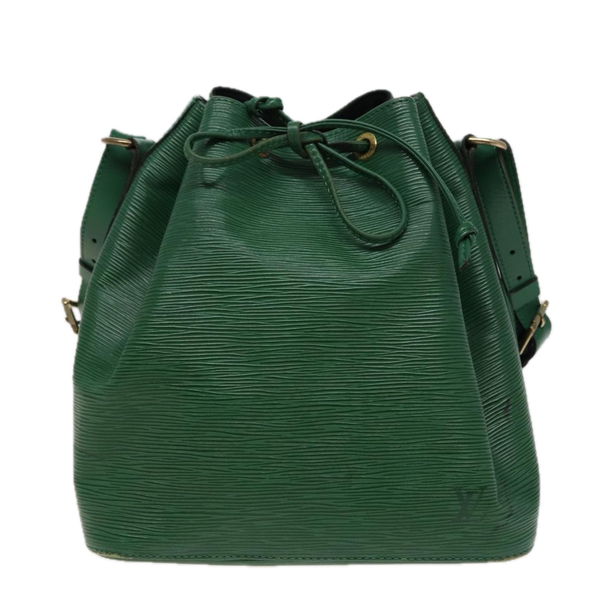 LOUIS VUITTON Epi Petit Noe Shoulder Bag Green M44104 LV Auth mr336