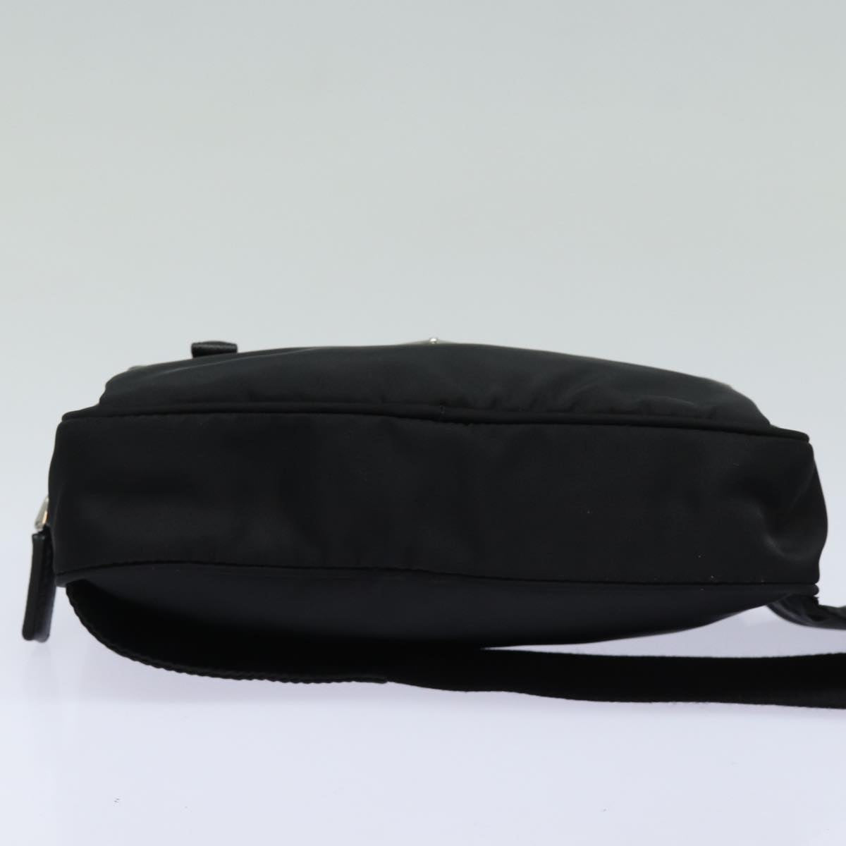 PRADA Waist bag Nylon Black Auth mr341