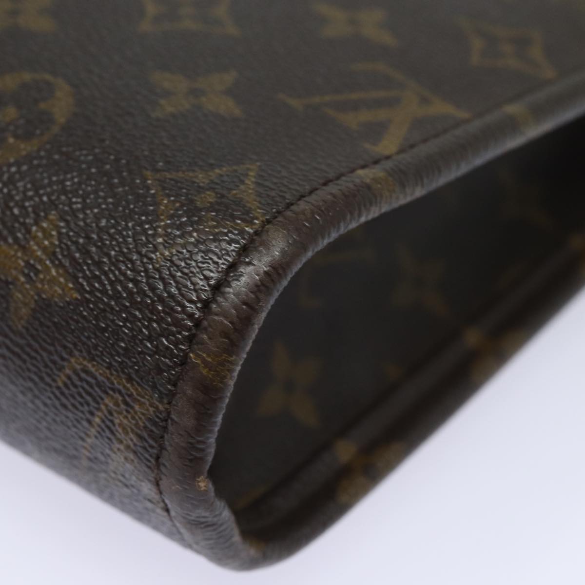 LOUIS VUITTON Monogram Posh Documents Clutch Bag M53456 LV Auth mr348