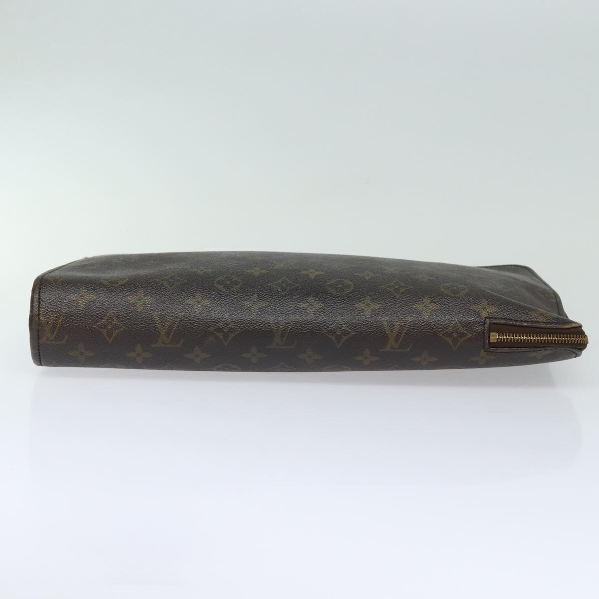 LOUIS VUITTON Monogram Posh Documents Clutch Bag M53456 LV Auth mr348