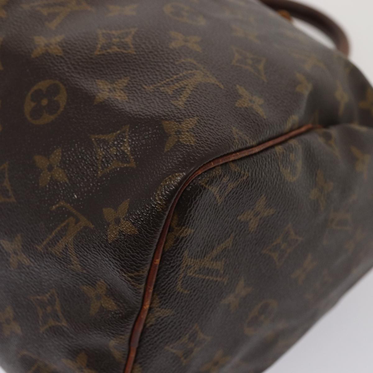 LOUIS VUITTON Monogram Speedy 30 Hand Bag M41526 LV Auth mr350