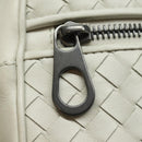 BOTTEGA VENETA INTRECCIATO Body Bag Leather White Auth mr354-17