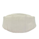 BOTTEGA VENETA INTRECCIATO Body Bag Leather White Auth mr354-2