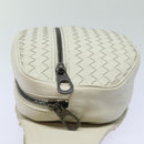 BOTTEGA VENETA INTRECCIATO Body Bag Leather White Auth mr354-4