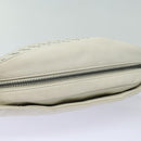 BOTTEGA VENETA INTRECCIATO Body Bag Leather White Auth mr354-6