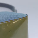 PRADA Sports Accessory Pouch Mesh Light Blue Auth mr358-17