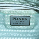 PRADA Sports Accessory Pouch Mesh Light Blue Auth mr358-18