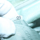 PRADA Sports Accessory Pouch Mesh Light Blue Auth mr358-11