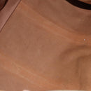 CELINE Macadam Canvas Boston Bag PVC Leather Brown Auth mr364-11