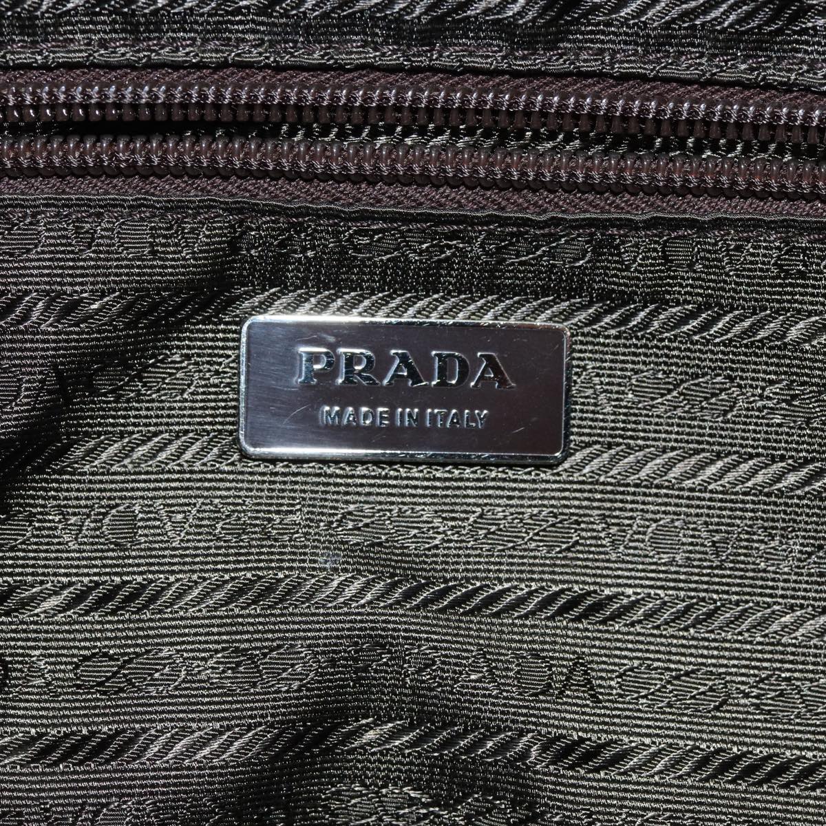 PRADA Shoulder Bag Nylon Red Auth mr372