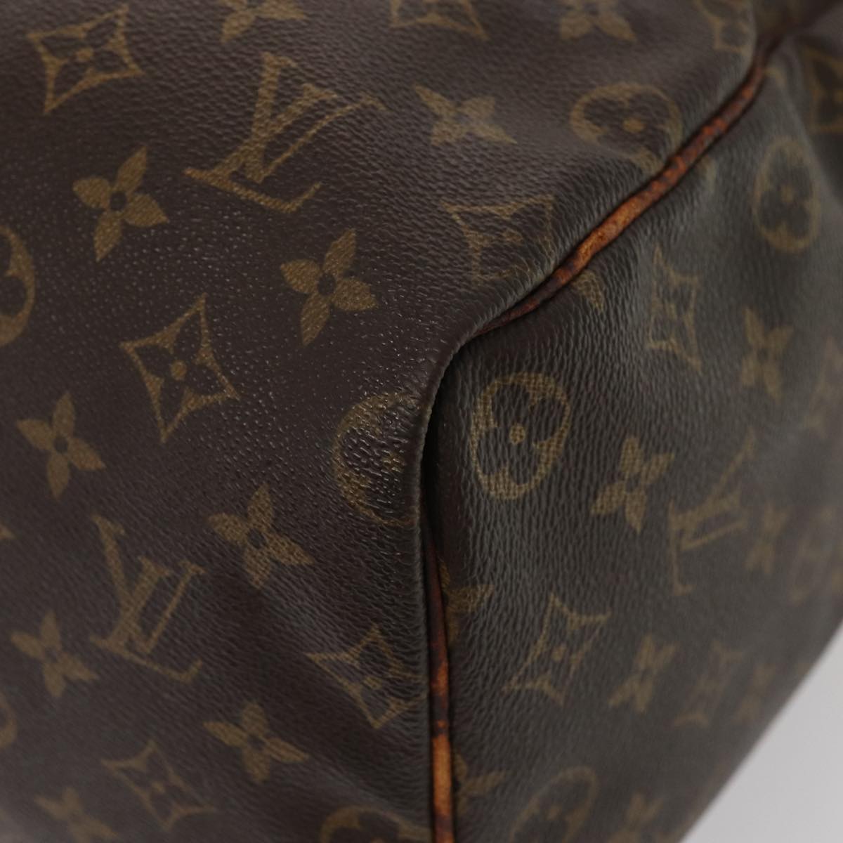 LOUIS VUITTON Monogram Speedy 40 Hand Bag M41522 LV Auth mr375