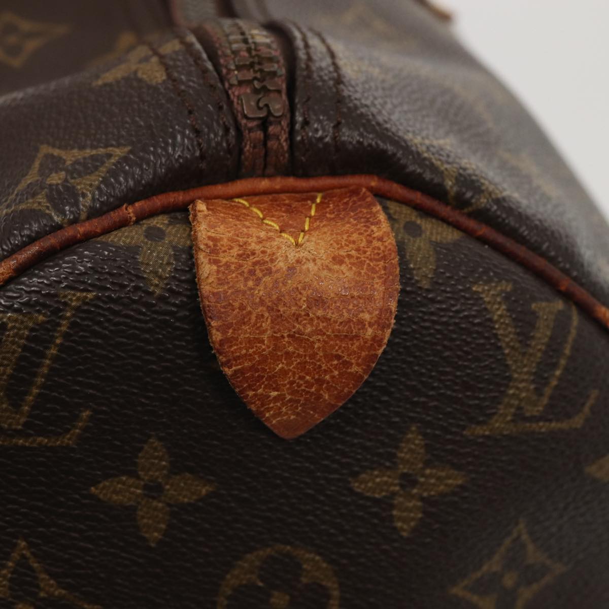 LOUIS VUITTON Monogram Speedy 40 Hand Bag M41522 LV Auth mr375